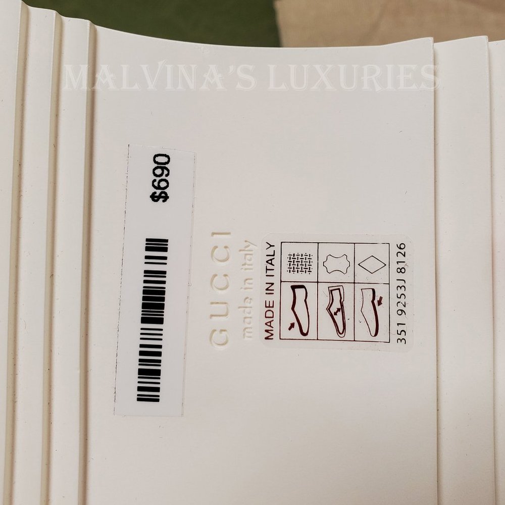 GUCCI SHOES GG SUPREME CANVAS JOY FUCHSIA PLATFORM SLIDE - Picture 13 of 15